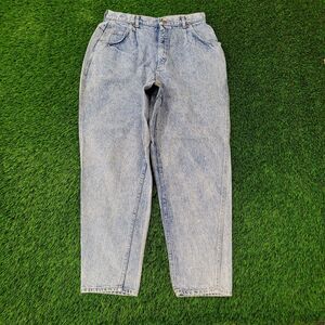 Vintage LEE Sky-Riders High-Rise Mom Jeans Womens 12/13 Blue